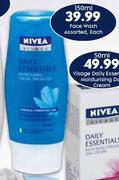 Nivea Face Wash Assorted-150ml Each