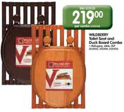 Wildberry Toilet Seat and Duck Board Combo-Per Combo