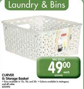 Curver Storage Basket-8L Each