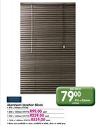 Aluminium Venetian Blinds-600 x 1000mm Each