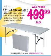 Mainstays 1.22cm Folding Table