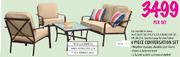 Mainstays 4 Piece Conversation Set