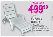 Sal Valentino Lounger