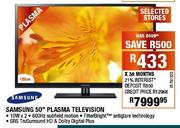 Samsung Plasma Television-50"