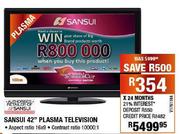 Sansui Plasma Television-42"