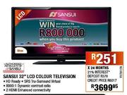 Sansui LCD HD Ready Colour Television-32"