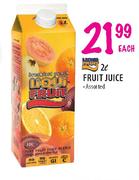 Liqui Fruit Juice Assorted-2 Ltr each