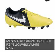 Men's Nike CTR360 Libretto 111 FG Yellow/BLK/White