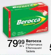 Berocca Performance Effervescent Tablets-20's
