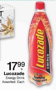 Lucozade Energy Drink Assorted-1l Each