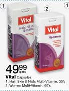 Vital Women Multi-Vitamin Capsules-60's