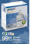 Avent Bottles-2 x 125ml Per Pack