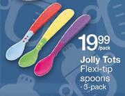 Jolly Tots Flexi-Tip Spoons 3-Pack-Per Pack