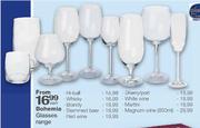 Bohemia Red Wine Glasses-Each