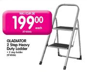 Gladiator 2 Step Heavy Duty Ladder-Each
