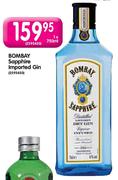 Bombay Sapphire Imported Gin- 1 x 750ml