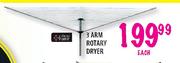 Always Home Rotary Dryer-3 Arm