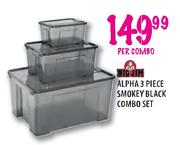 Big Jim Alpha 3 Piece Smokey Black Combo Set