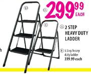Stramm 2 Step Heavy Duty Ladder-Each
