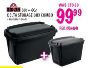 Big Jim Delta Storage Box Combo-30l + 60l