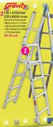Gravity 3-In-1 Extention Step Ladder (AP300)-Each