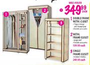 Metal Frame Closet-Each