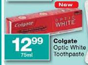 Colgate Optic White Toothpaste-75ml
