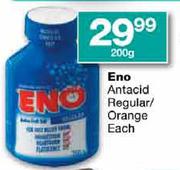 Eno Antacid Regular/Orange-200g Each