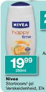Nivea Stortroom/-jel Verskeidenheid-250ml Elk 