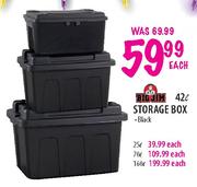 Big Jim Storage Box-42l Each