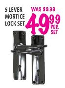 5 Lever Mortice Lock Set 