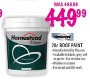 Homestead Roof Paint-20l