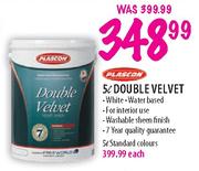 Plascon Double Velvet White-5l