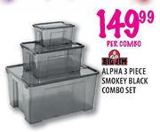Big Jim Alpha Smokey Black Combo Set-3 Piece