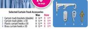 Curtain Track Brackets (Double)