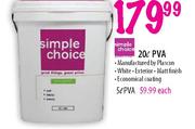 Simple Choice PVA-20ltr