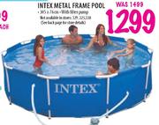 Intex Metal Frame Pool-305x76cm