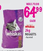 Whiskas Nuggets Assorted-2kg each