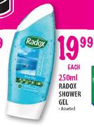 Radox Shower Gel Assorted-250ml each