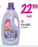 Sta-Soft Assorted-2 Ltr each