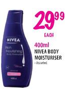 Nivea Body Moisturiser Assorted-400ml each
