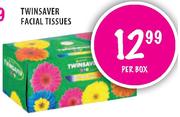 Twinsaver Facial Tissues-per box