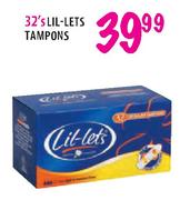 Lil-Lets Tampons-32's