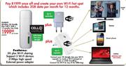 Huawei Wireless 3G Bundle Plus Cell C 2GB X 12 Months Sim Only-Per Bundle