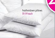 Featherdown Pillows-Each