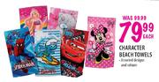 Character Beach Towels-Each