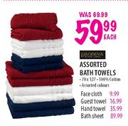 Glodina Bath Towel Assorted-Each