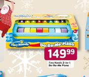 Tiny Hands 2-In-1 Do-Re-Me Piano