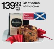 Glenfiddich Whisky Cake-400gm Each