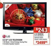 LG LCD Television-32"